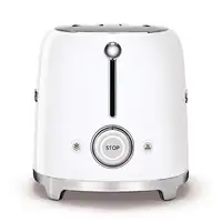 Smeg TSF01WHEU tostadora 6 2 rebanada(s) 950 W Blanco