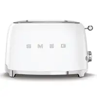 Smeg TSF01WHEU tostadora 6 2 rebanada(s) 950 W Blanco