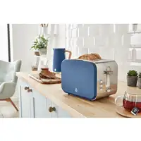 Nordic Set Desayuno, Hervidor Agua 1,7 L, Tostadora 2 rebanadas,STP2090BLUNEU SWAN