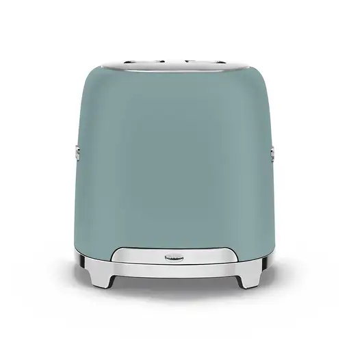 Smeg TSF01EGMEU tostadora 6 2 rebanada(s) 950 W Cromo, Verde