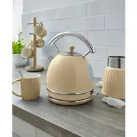 Retro Set Desayuno Hervidor de Agua 1,8 L, Tostadora 2 Rebanadas, STP7050CNEU SWAN