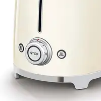Smeg TSF01CREU tostadora 6 2 rebanada(s) 950 W Crema de color