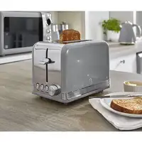 Retro Set Desayuno Hervidor de Agua 1,8 L, Tostadora 2 Rebanadas,STP7050GRNEU SWAN