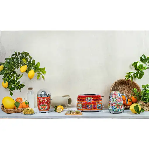 Smeg TSF01DGEU tostadora 6 2 rebanada(s) 950 W Multicolor