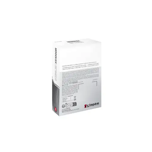 Kingston Technology 2TB SSD externo XS1000 USB 3.2 Gen 2, Rojo
