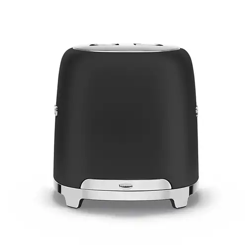 Smeg TSF01BLMEU tostadora 6 2 rebanada(s) 950 W Negro, Acero inoxidable