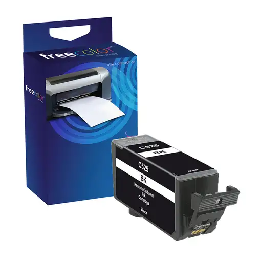 Freecolor CAPGI525BK-INK-FRC cartucho de tinta 1 pieza(s) Negro Freecolor CAPGI525BK-INK-FRC cartucho de tinta 1 pieza(s) Negro