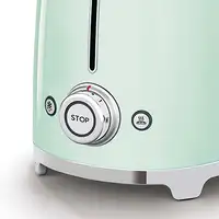Smeg TSF01PGEU tostadora 6 2 rebanada(s) 950 W Verde