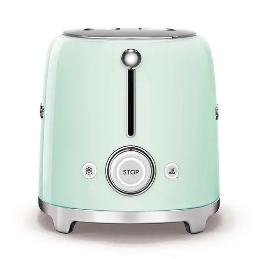 Smeg TSF01PGEU tostadora 6 2 rebanada(s) 950 W Verde
