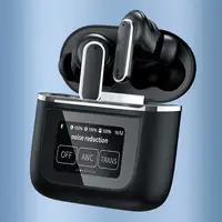 Auriculares inalámbricos Bluetooth Klack YX27 pantalla táctil Gris
