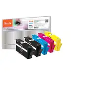 Peach 316405 cartucho de tinta 5 pieza(s) Negro, Cian, Magenta, Amarillo