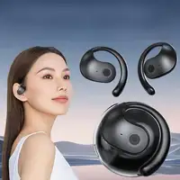 Auriculares inalámbricos deportivos por conducción ósea Klack X28 Crema