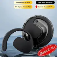 Auriculares inalámbricos deportivos por conducción ósea Klack X28 Crema