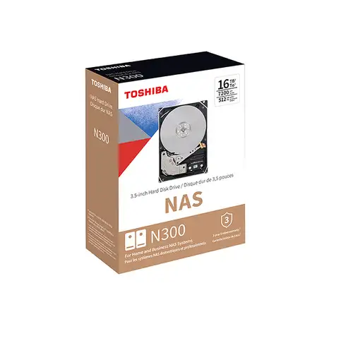 Toshiba N300 disco duro interno 6 TB 7200 RPM 256 MB 3.5'' Serial ATA III