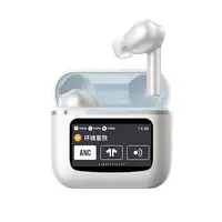 Auriculares inalámbricos Bluetooth Klack T68 Pro LED a Color Blanco