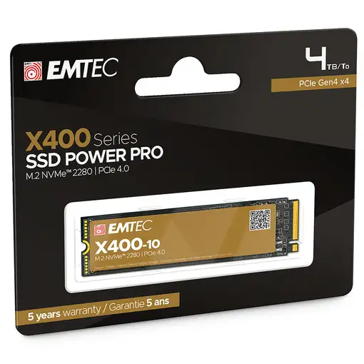 Emtec X400-10 4 TB M.2 PCI Express 4.0 NVMe