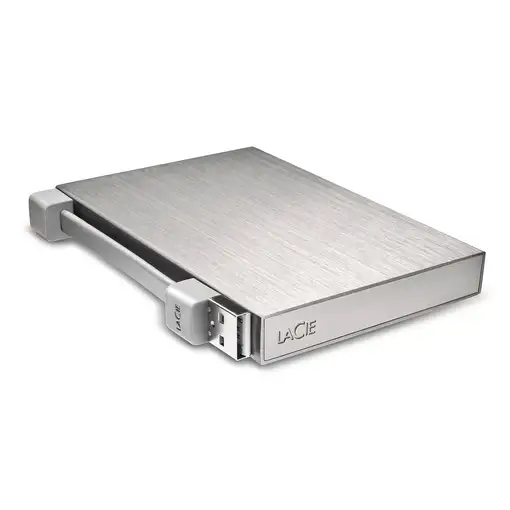 LaCie Rikiki Go disco duro externo 500 GB 2.5'' USB 2.0 Plata