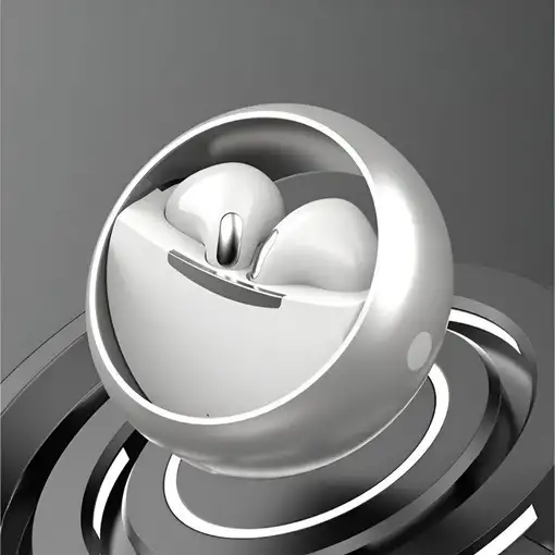 Auriculares De Metal Resistente Al Agua Blanco