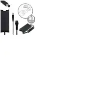 Nilox NLX90W-DL05 adaptador e inversor de corriente Interior 90 W Negro