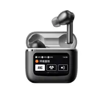 Auriculares inalámbricos Bluetooth Klack T68 Pro LED a Color Negro