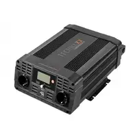 Technaxx TE22 adaptador e inversor de corriente Auto 2000 W Negro