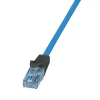 LogiLink CPP001 cable de red Azul 1 m Cat6a U/UTP (UTP)