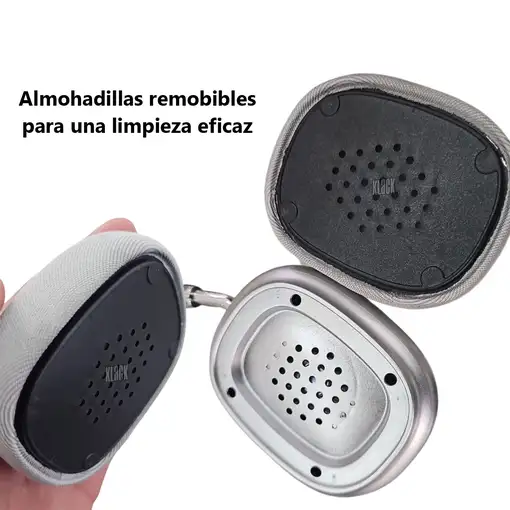 Auriculares Bluetooth de diadema con Funda Klack PRO MAX Negro