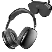 Auriculares Bluetooth de diadema con Funda Klack PRO MAX Negro