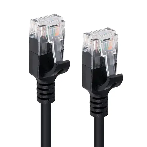 Microconnect V-UTP6005S-SLIM cable de red Negro 0,5 m Cat6 U/UTP (UTP)