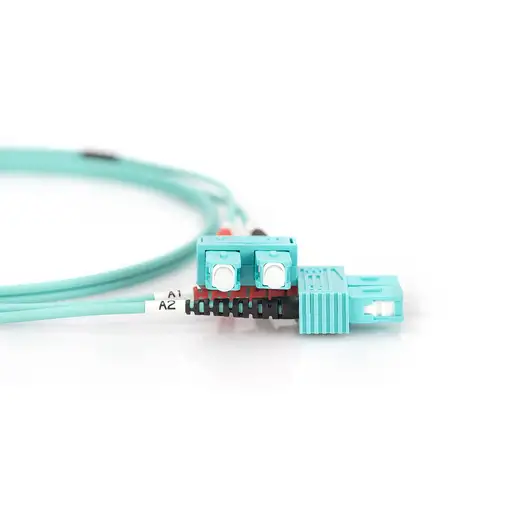Digitus Cable de conexión de fibra óptica multimode OM 3, SC/SC