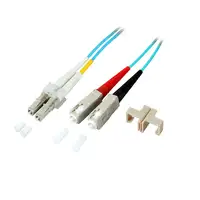 EFB Elektronik O0314.2 Cable de fibra óptica e InfiniBand 2 m LC SC Turquesa