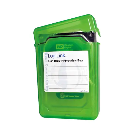LogiLink UA0133G funda para disco duro externo Verde