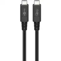 Goobay 60200 cable USB USB4 Gen 3x2 1 m USB C Negro