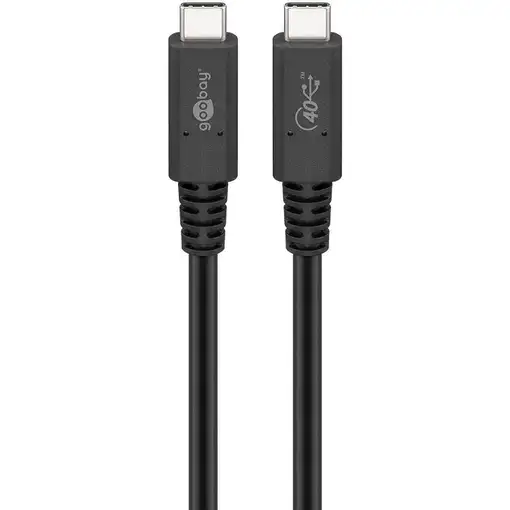 Goobay 60200 cable USB USB4 Gen 3x2 1 m USB C Negro
