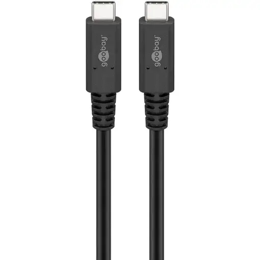Goobay 60200 cable USB USB4 Gen 3x2 1 m USB C Negro