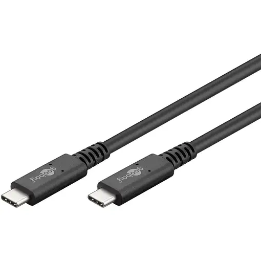 Goobay 60200 cable USB USB4 Gen 3x2 1 m USB C Negro