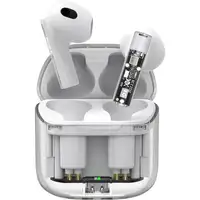 Auriculares Con Estuche Carga Rápida Blanco Auriculares Con Estuche Carga Rápida Blanco