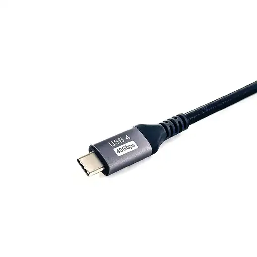 Equip 128383 Cable USB 4 Gen 3 C a C, M/M, 2,0m, PD3.1 240W, 8K/60Hz, 40Gbps, Negr