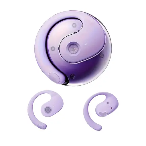 Auriculares inalámbricos deportivos por conducción ósea Klack X28 Morado