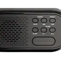 Roadstar CLR2477 radio Reloj Digital Negro