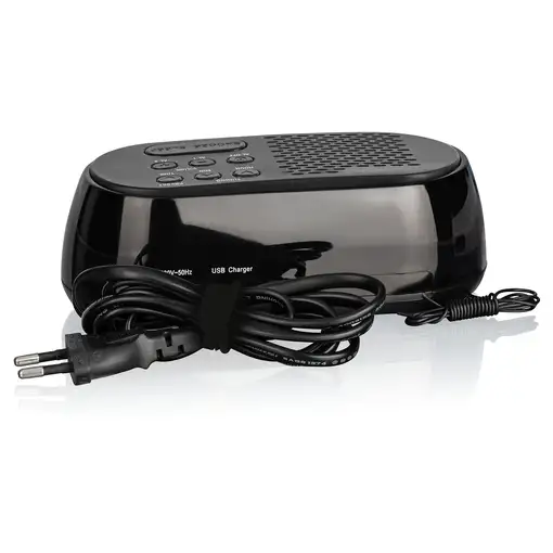 Roadstar CLR2477 radio Reloj Digital Negro