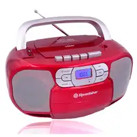 Radio CD Portátil Cassette, Digital PLL FM, Reproductor CD, RCR-4635UMPRD Roadstar
