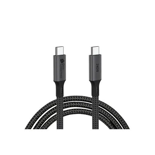 Alcasa Kabel / Adapter cable USB USB4 Gen 3x2 1 m USB C Gris