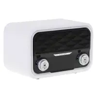Radio Bluetooth, FM, Memoria 50 Emisoras, MP3, Puerto USB-Tarjeta SD, AD1185 Adler