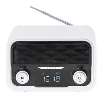 Radio Bluetooth, FM, Memoria 50 Emisoras, MP3, Puerto USB-Tarjeta SD, AD1185 Adler