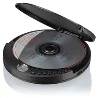 Roadstar PCD-498MP Reproductor de CD portátil Negro