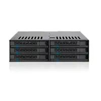 Icy Dock MB326SP-B unidad de disco multiple 0 TB Bastidor (1U) Negro Icy Dock MB326SP-B unidad de disco multiple 0 TB Bastidor (1U) Negro