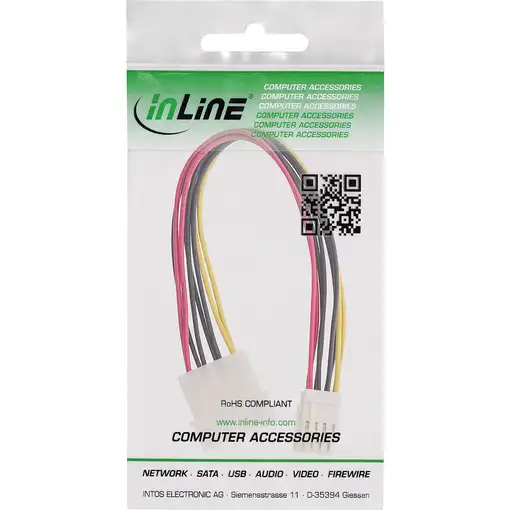 InLine 26950 cable de transmisión Multicolor 0,3 m