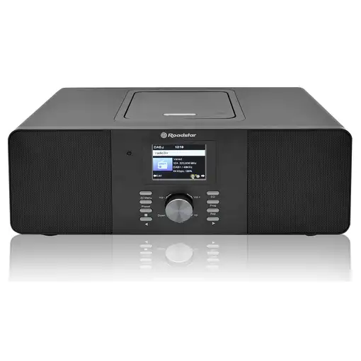 Microcadena Radio Internet Wi-Fi DAB+/FM, Reproductor CD-MP3,IR-540D+BTBK Roadstar