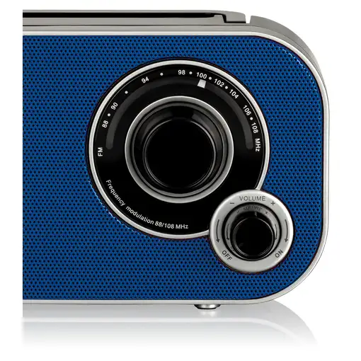 Radio Portátil FM Analógica Funciona Red /Pilas,Pequeño Ligero,TRA-2235BL Roadstar